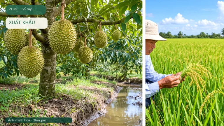 Ảnh minh họa cho bài Sầu riêng xuất khẩu: chất lượng trái thôi chưa đủ