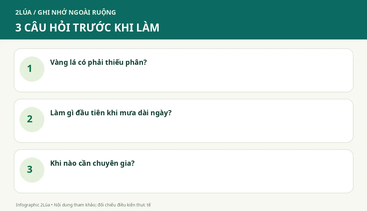 Các câu hỏi cần xác minh về sầu riêng vàng lá rụng lá