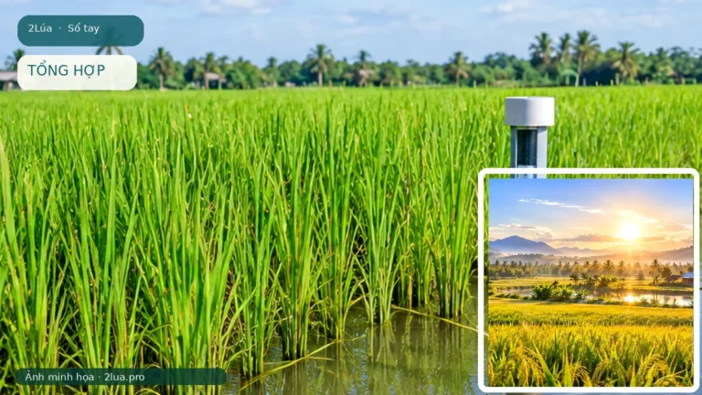 Ảnh minh họa cho bài Đọc dự báo thời tiết cho ruộng vườn: đừng chỉ nhìn biểu tượng mưa
